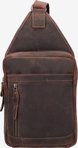 GREENBURRY Crossbody Bag 'Vintage Revival 1978' in Brown: front