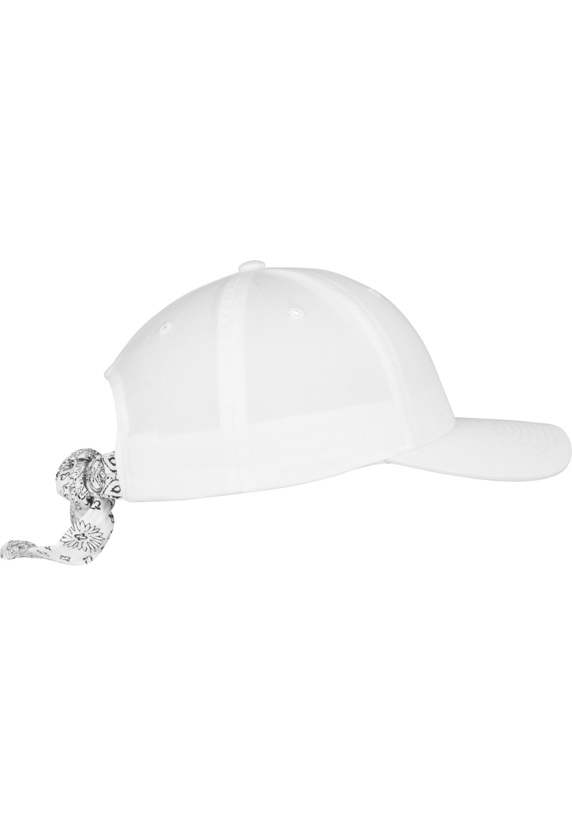 Cappello da baseball di Flexfit in bianco
