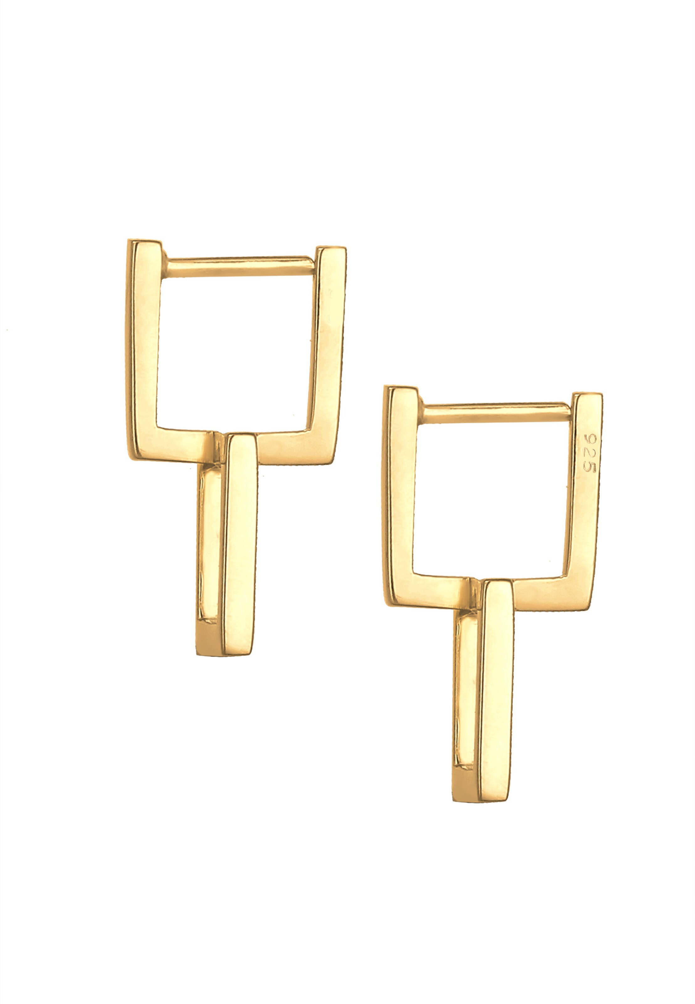 ELLI Ohrringe 'Geo' in Gold