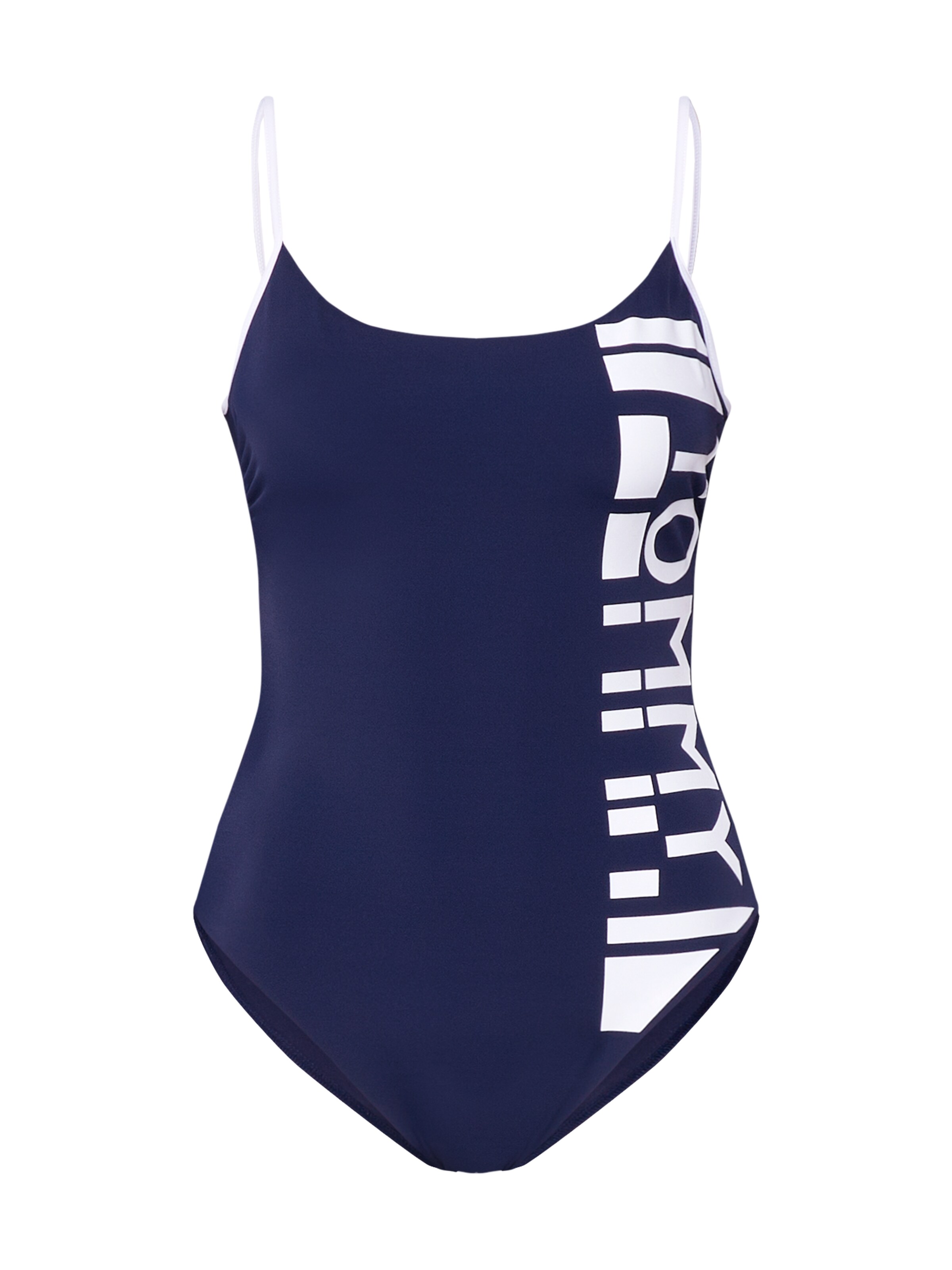 Tommy Hilfiger Underwear - Badpak 'ONE-PIECE' in de kleur Donkerblauw