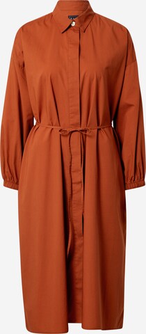 Robe-chemise GAP en marron : devant