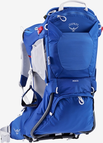 Osprey Sports Backpack in Blue: front