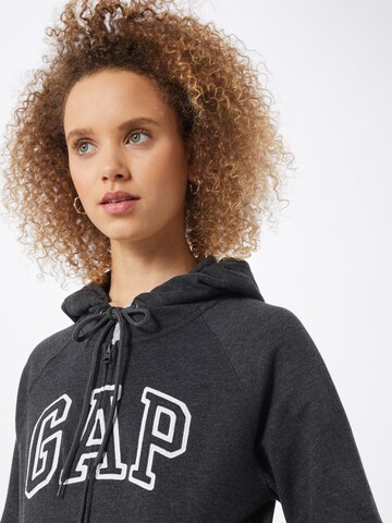 GAP Sweatjacke 'FASH' in Grau