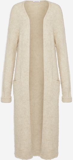 EDITED Knitted coat 'Caesar' in mottled beige, Item view