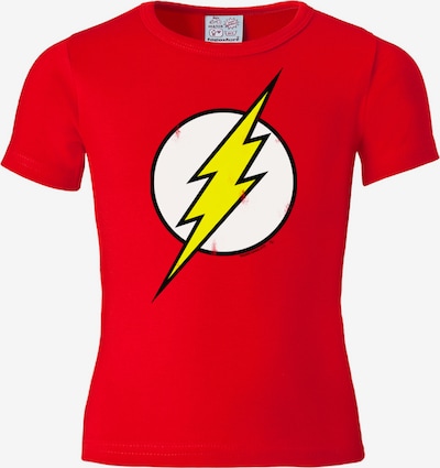 LOGOSHIRT Shirt 'Der Rote Blitz' in de kleur Geel / Rood / Wit, Productweergave
