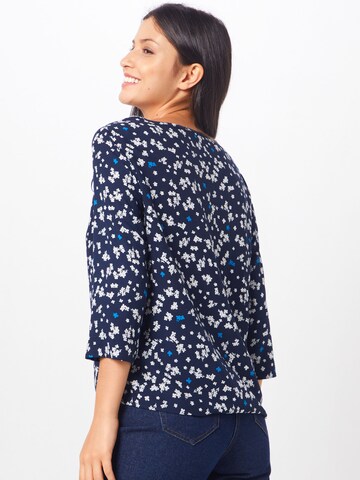 Marc O'Polo Blouse in Blauw: terug