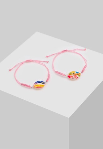 ELLI Armband Set Muschel in Pink