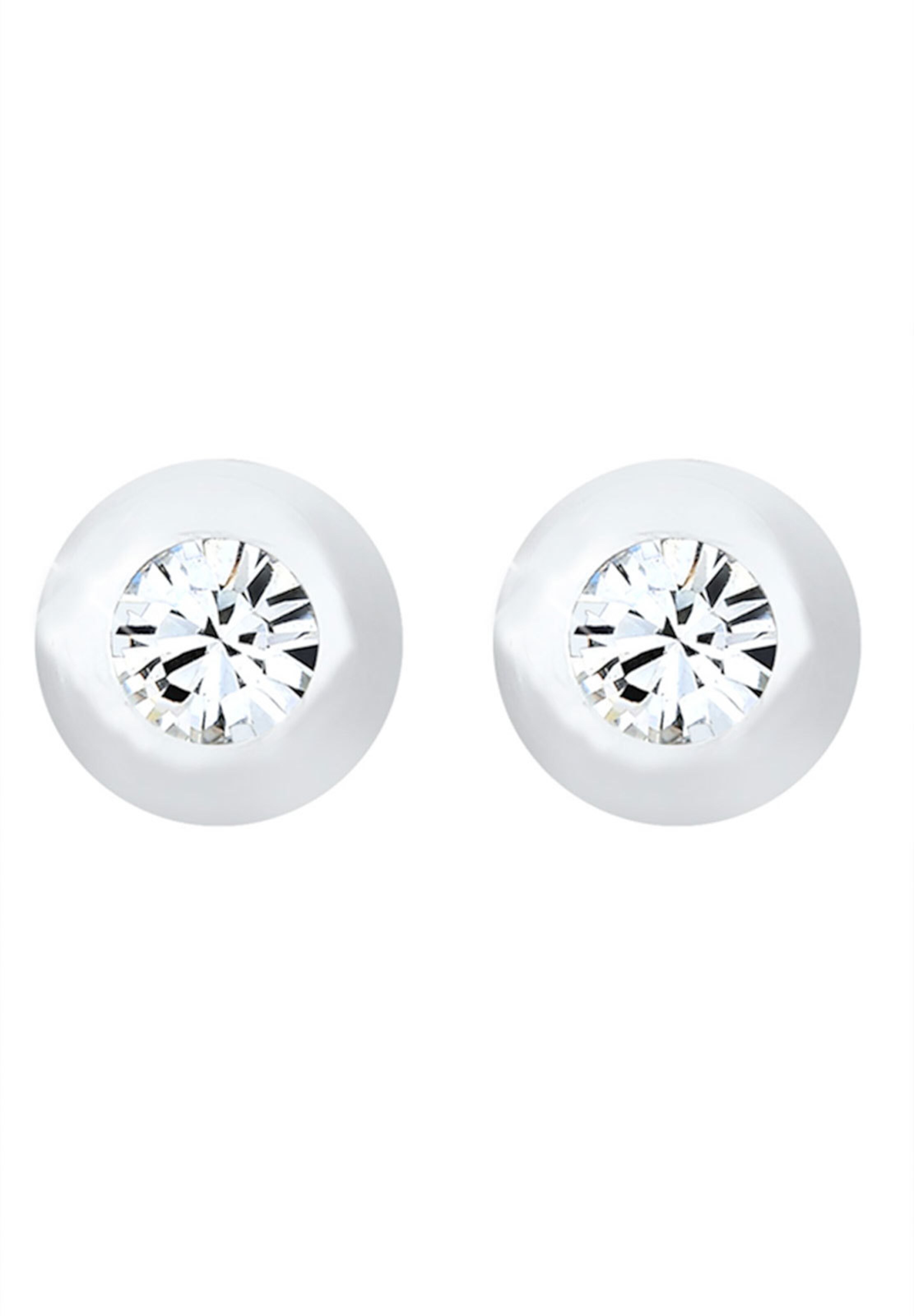 Boucles d'oreilles ELLI en argent : devant