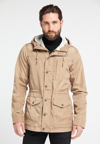 DreiMaster Klassik Between-Season Jacket in Beige: front