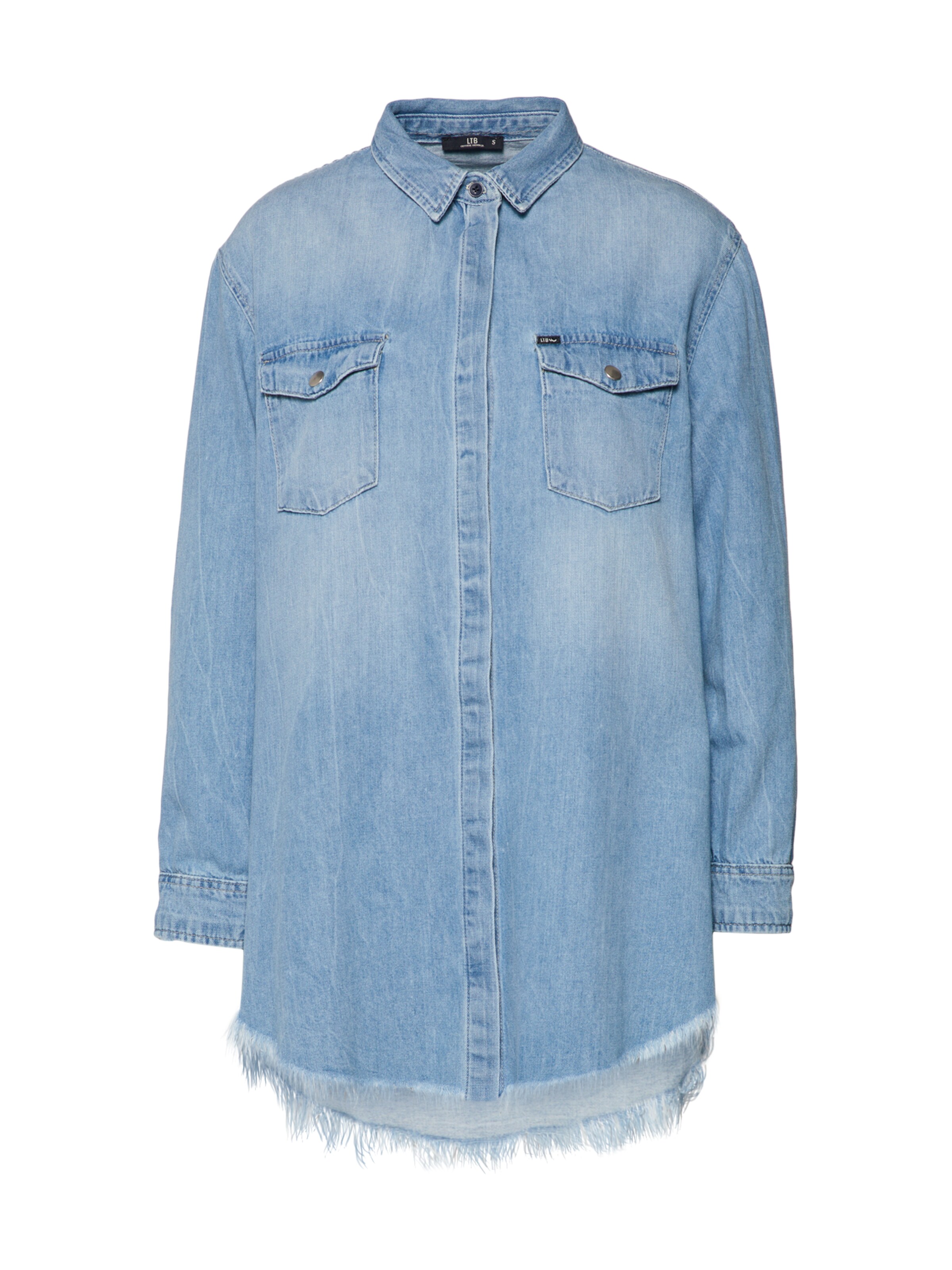 LTB - Blouse 'LAVIN' in de kleur Blauw denim