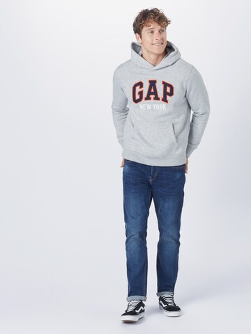 GAP Regular fit Sweatshirt 'ARCH' in Grey