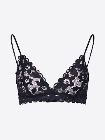 Samsøe Samsøe Triangle Bra in Black: front