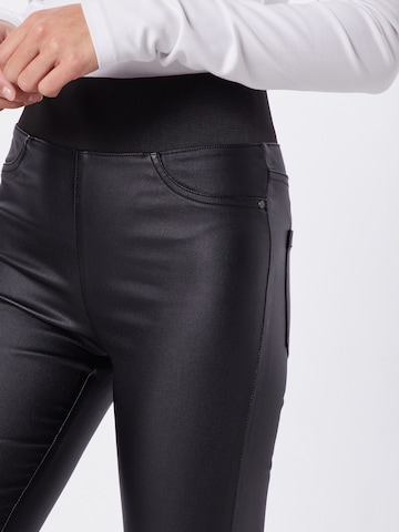 Freequent Skinny Leggingsit 'SHANTAL COOPER' värissä musta