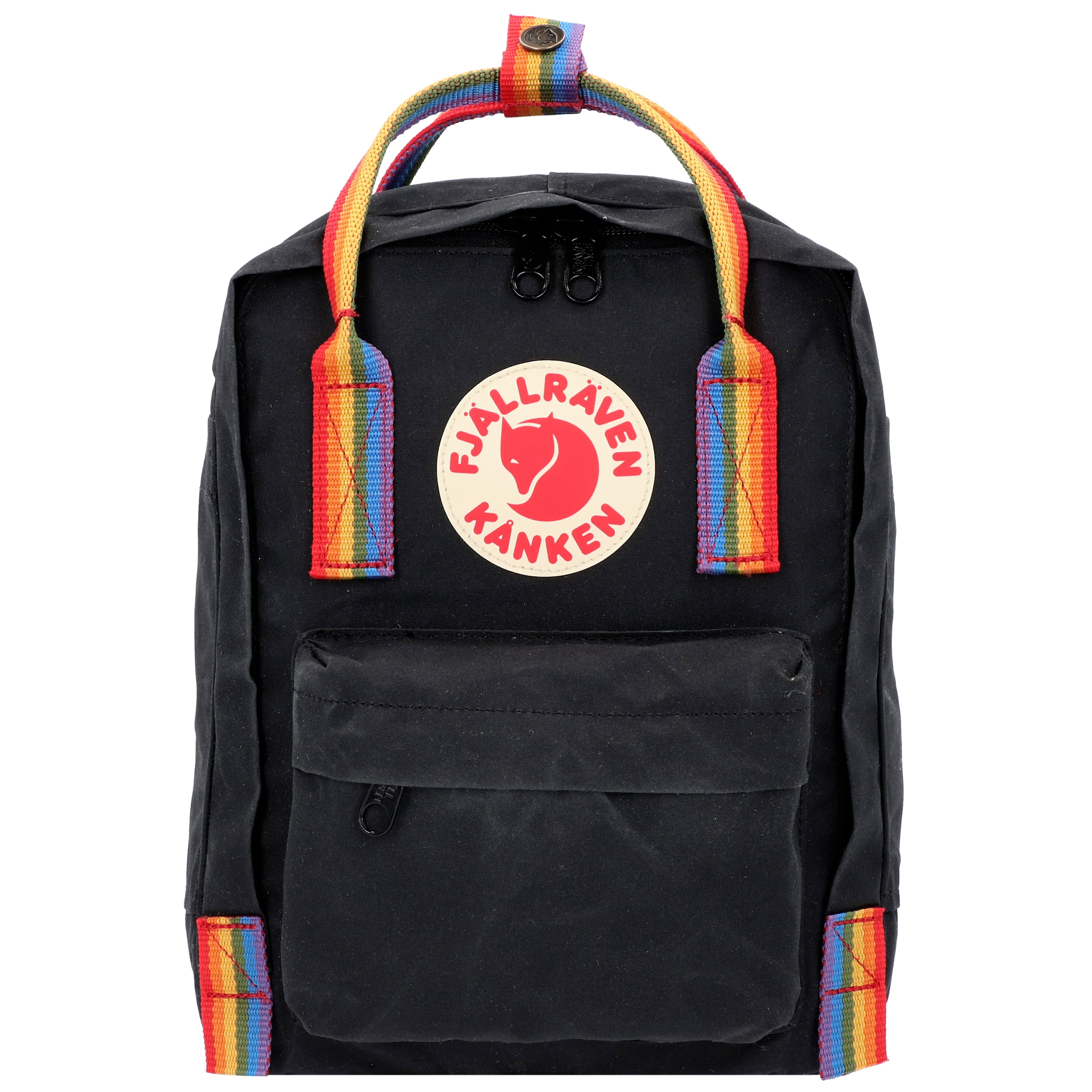 Zaino di Fjällräven in nero: frontale