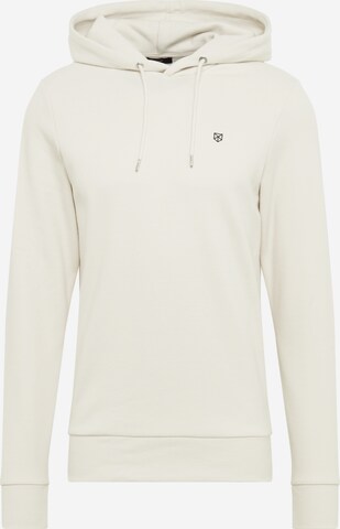 JACK & JONES Regular fit Sweatshirt 'Hardy' in Wit: voorkant