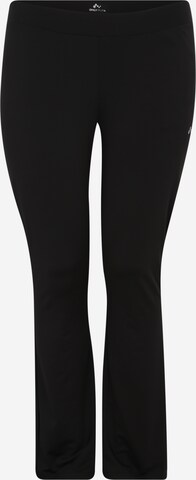 Only Play Curvy Workout Pants 'ONPNICOLE' in Black: front