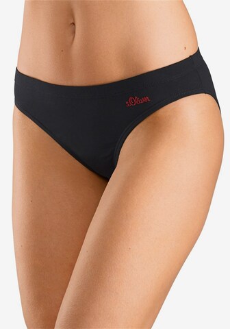 s.Oliver Panty in Black: front