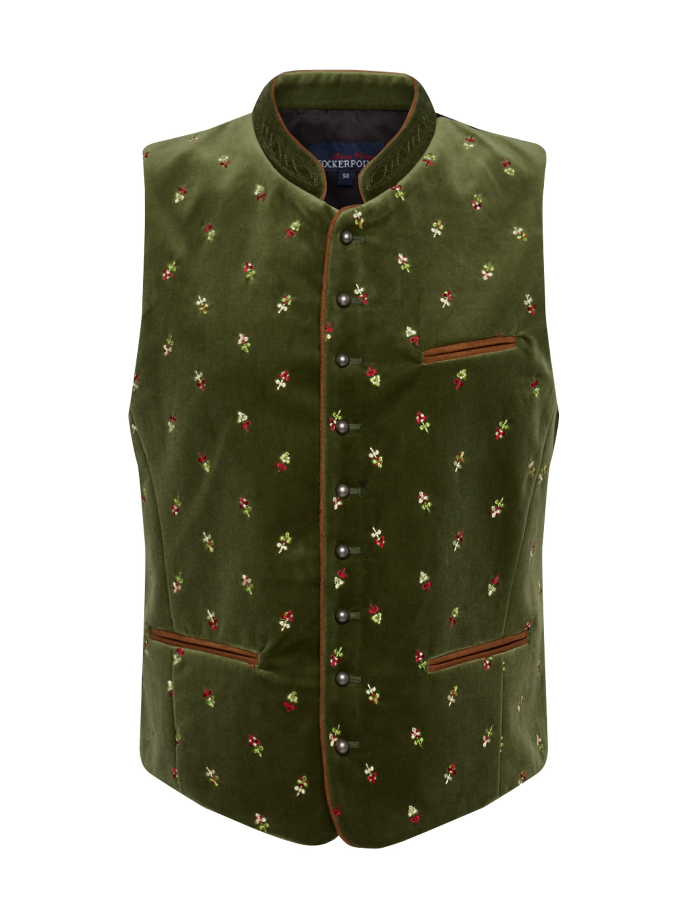 STOCKERPOINT Weste 'Calzado' in Grün: Vorderseite