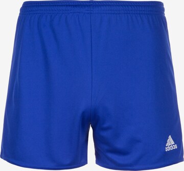 ADIDAS SPORTSWEAR Regular Workout Pants 'Parma 16' in Blue: front