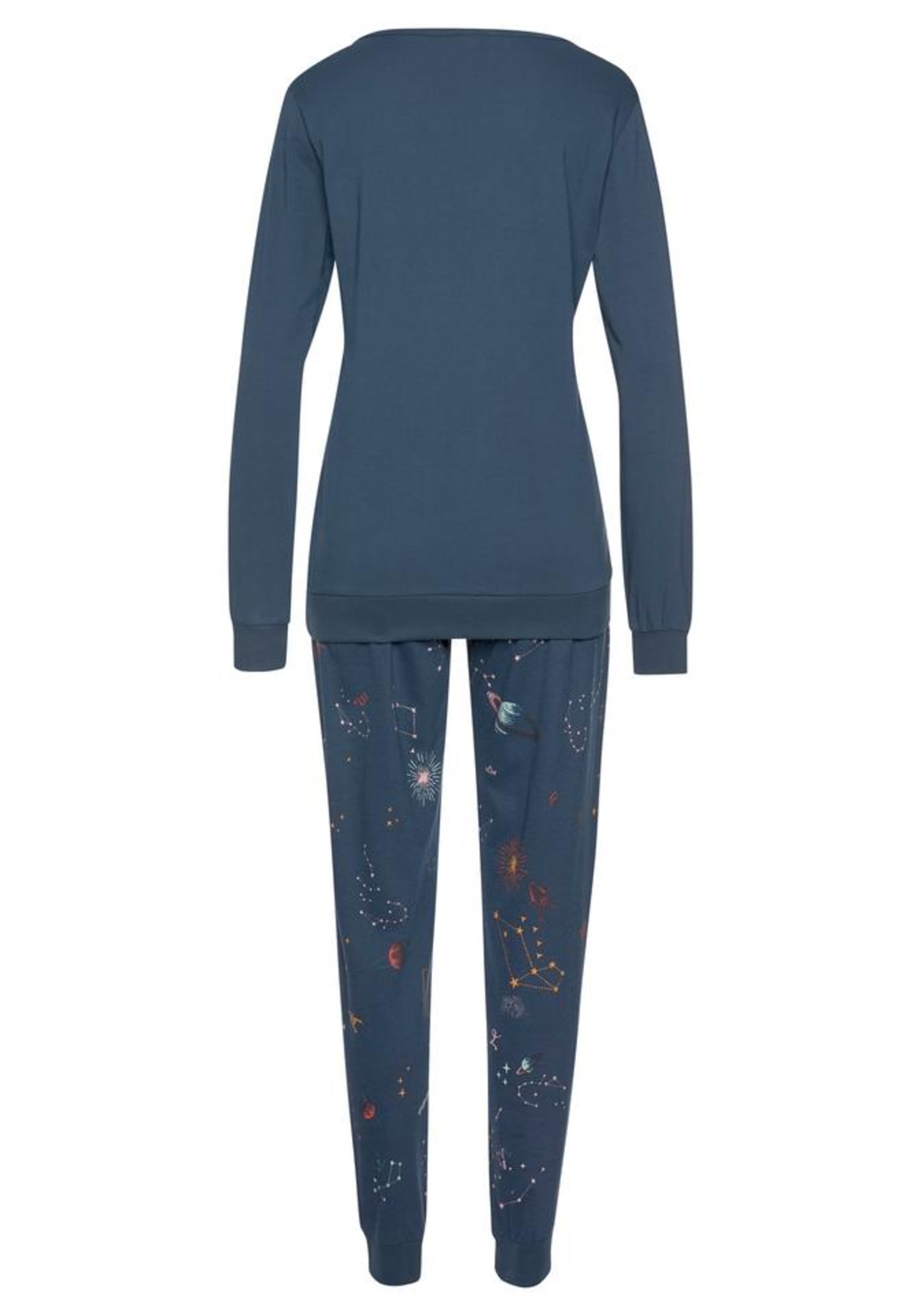 VIVANCE Pyjama in Blau