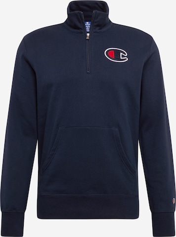 Champion Authentic Athletic Apparel Regular Fit Sweatshirt in Blau: predná strana