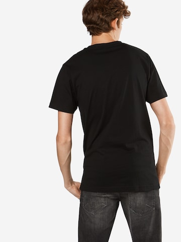 T-Shirt 'Paris' Mister Tee en noir : derrière