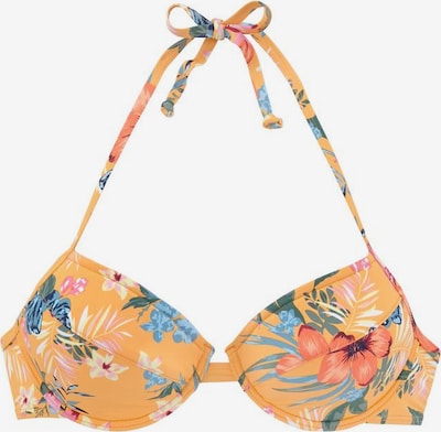 BENCH Bikini gornji dio 'Maui' u žuta / miks boja, Pregled proizvoda