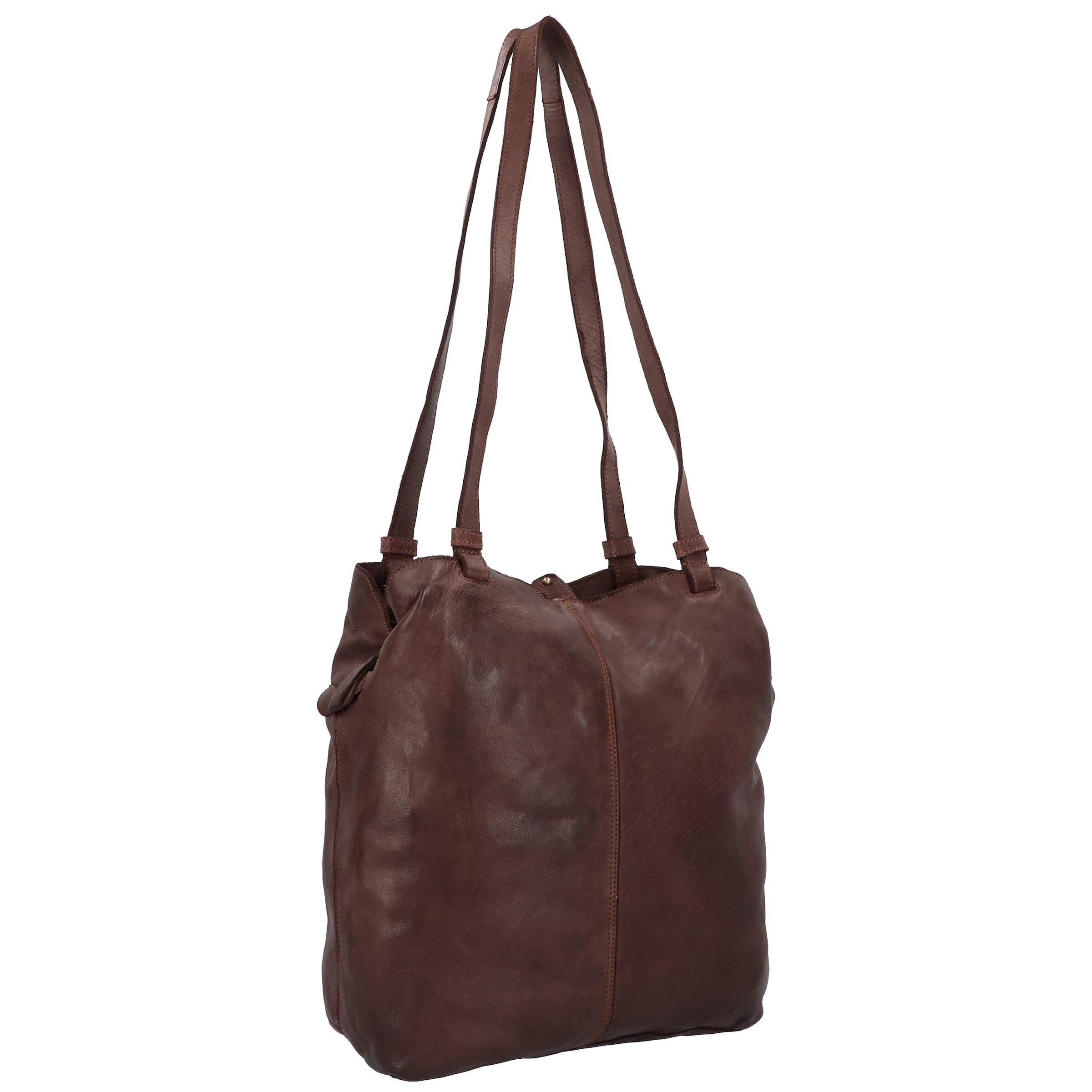 Harold's Schoudertas 'Submarine' in Bruin: voorkant