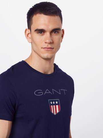 GANT - Camiseta en azul