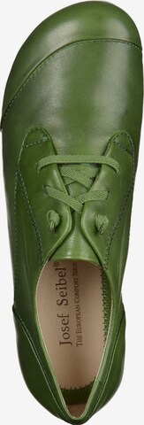 JOSEF SEIBEL Lace-Up Shoes 'Fiona 01' in Green