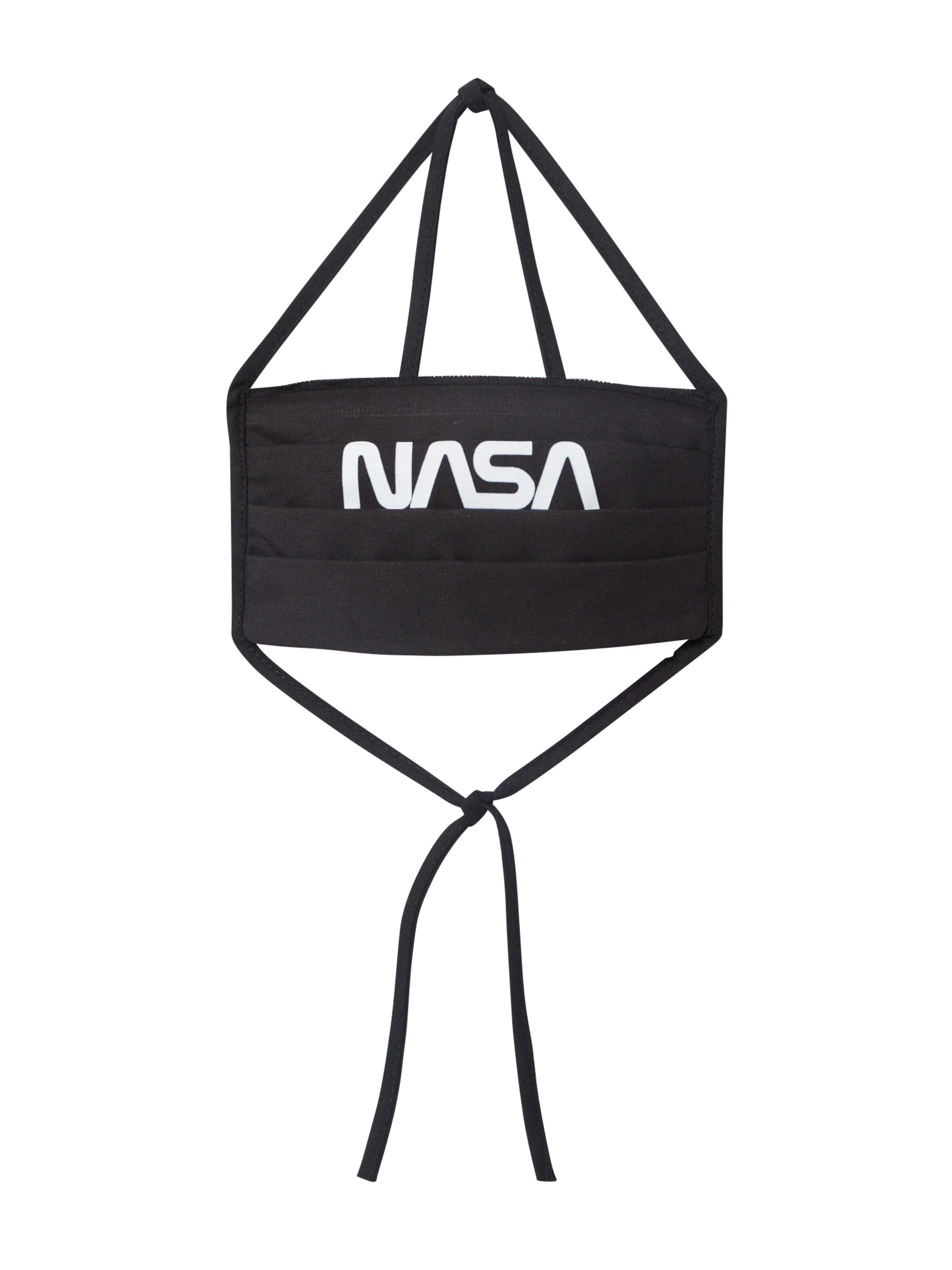 Foulard 'NASA' di Mister Tee in nero: frontale
