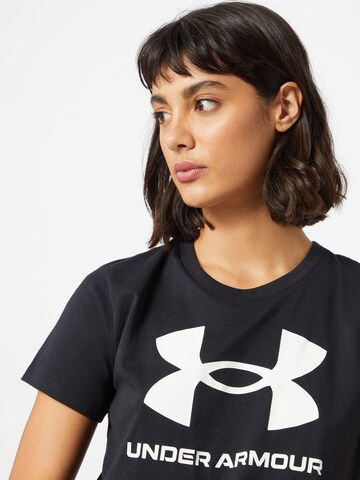 UNDER ARMOUR Functioneel shirt in Zwart