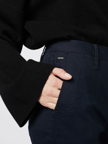 G-Star RAW Regular Chino Pants 'Bronson' in Blue