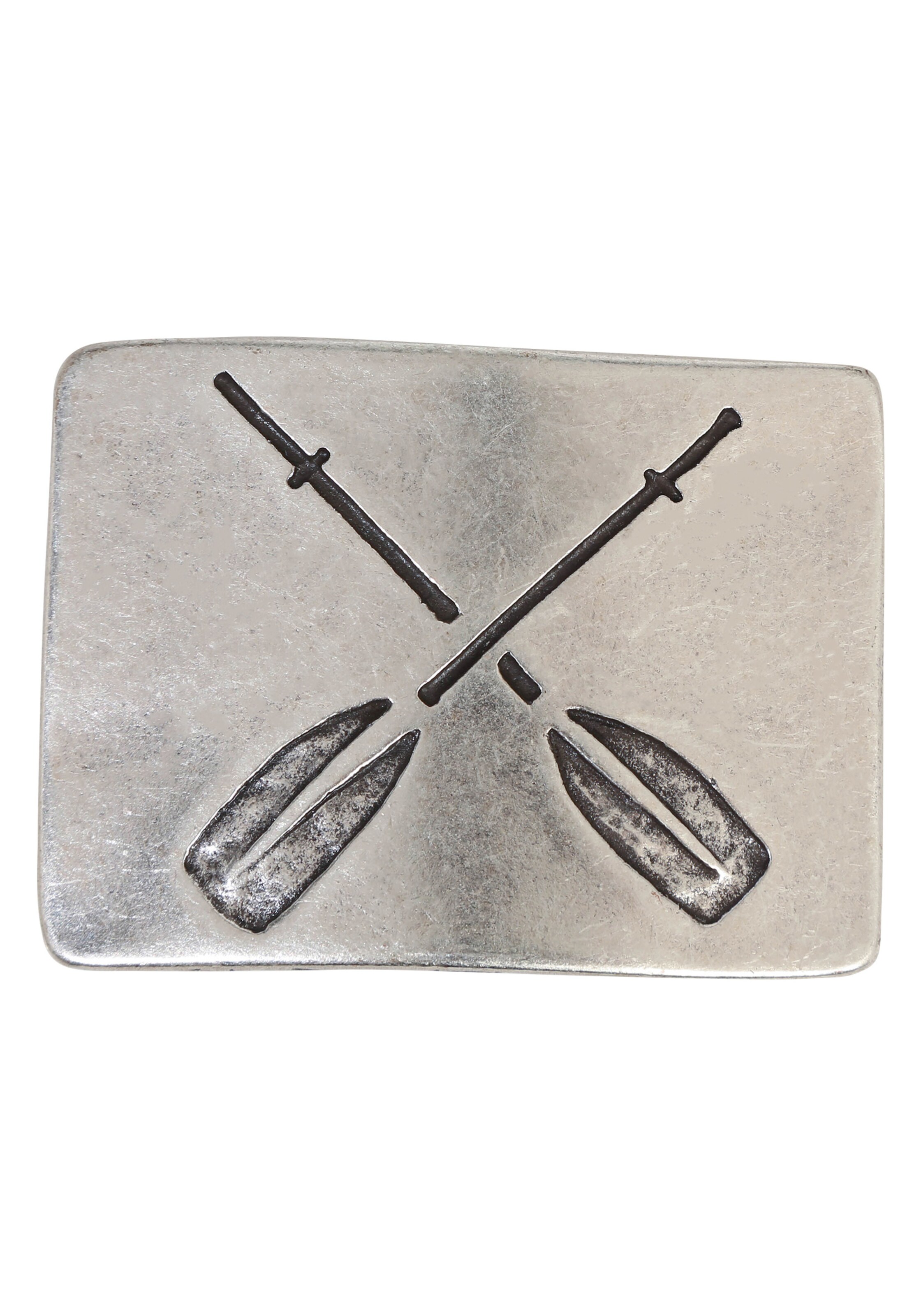 RETTUNGSRING by showroom 019° Belt in Silver: front