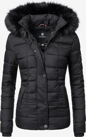 MARIKOO Winter jacket 'Unique' in Black: front