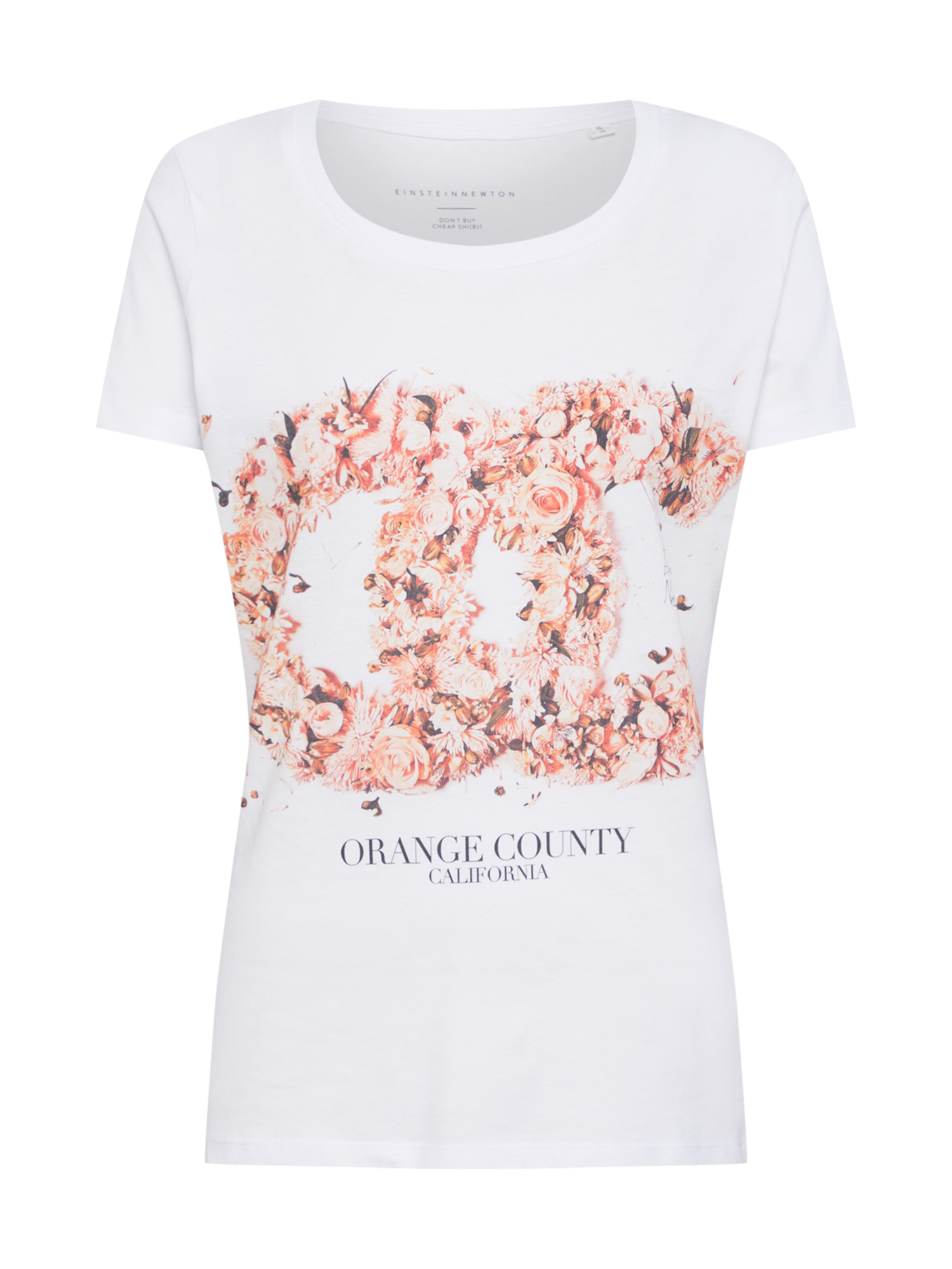 EINSTEIN & NEWTON - Shirt 'Orange County' in de kleur Sinaasappel