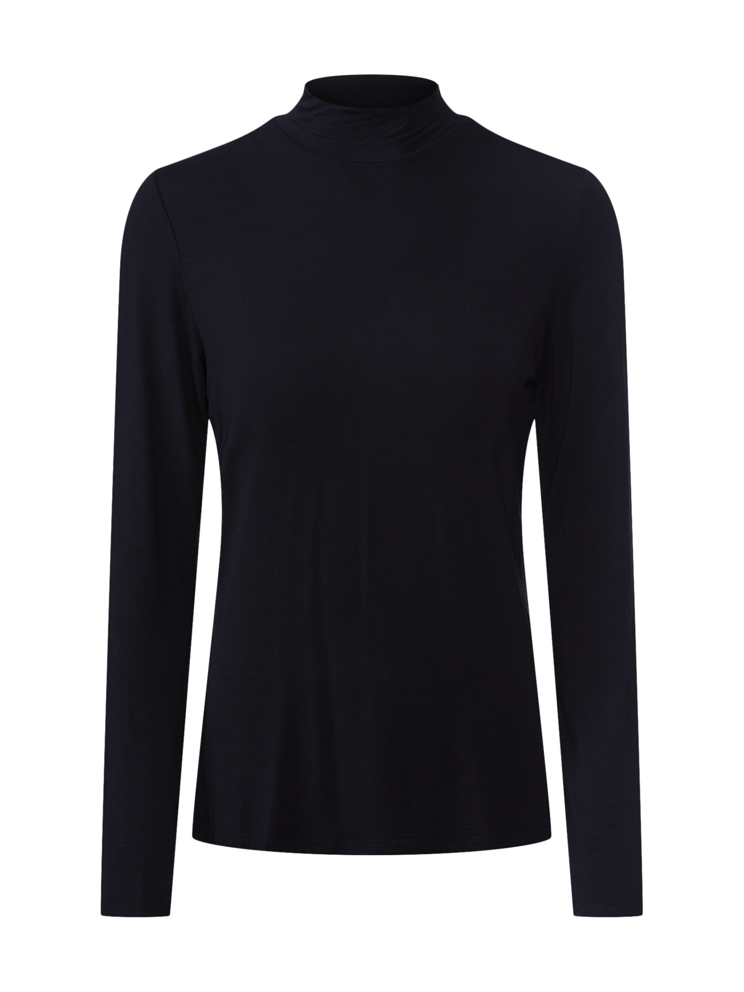 VILA - Shirt 'BULIS ANIMALA FUNNEL' in de kleur Zwart