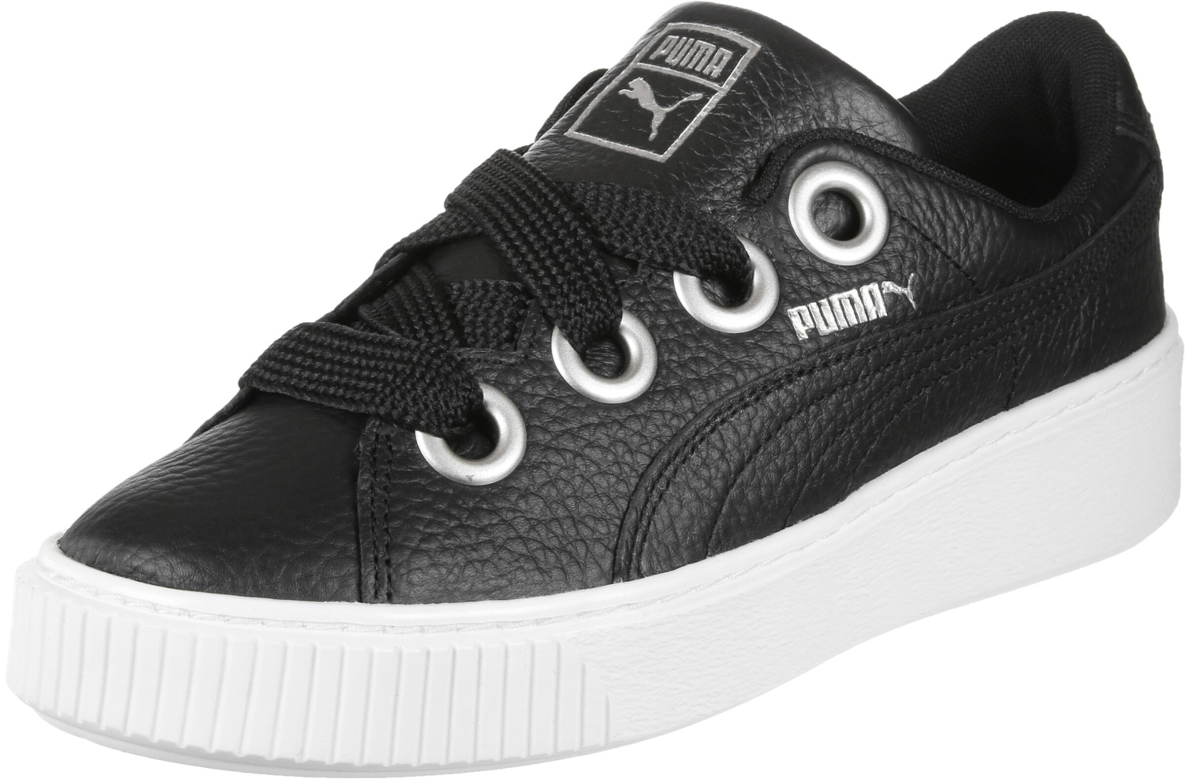 Baskets basses 'Kiss Lea' PUMA en noir : devant