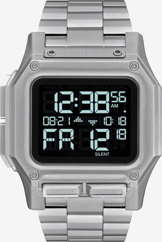 Montre digitale 'Regulus SS' Nixon en argent : devant