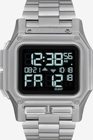 Nixon Digitální hodinky 'Regulus SS' – stříbrná: přední strana