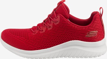 Slip on SKECHERS en rouge