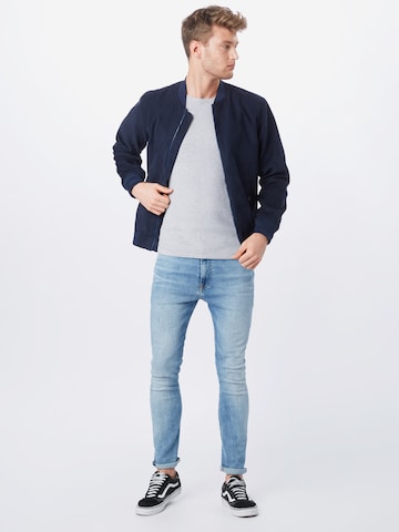 Pull-over TOM TAILOR DENIM en gris