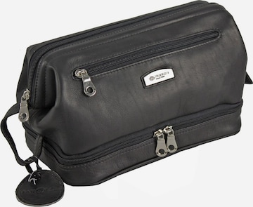 Harold's Toiletry Bag 'Country' in Black: front