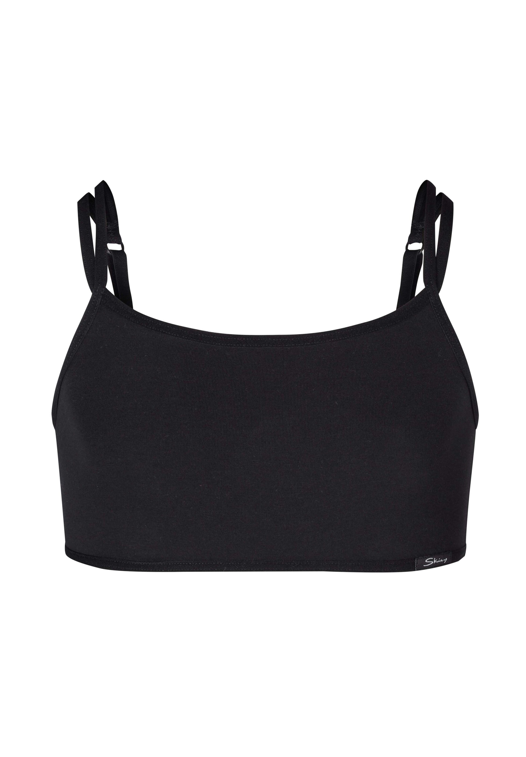 Skiny Bustier BH i sort