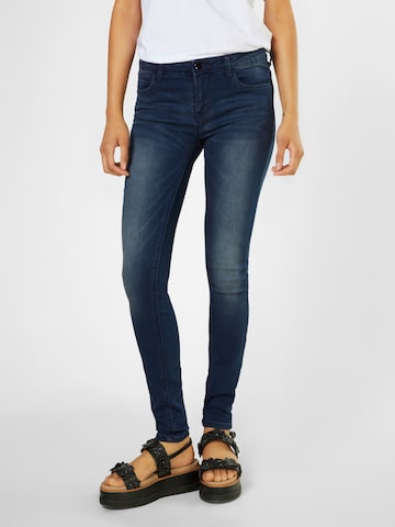ONLY Skinny Jeans 'Carmen' i blå: forside