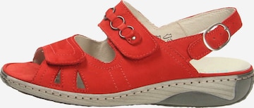 WALDLÄUFER Sandals in Red