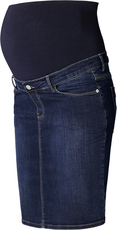 Esprit Maternity Skirt in Blue Denim
