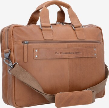 The Chesterfield Brand Document Bag 'Seth' in Brown