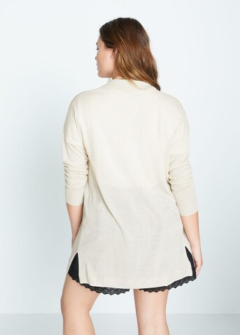 Cardigan 'Lithi' MANGO en beige