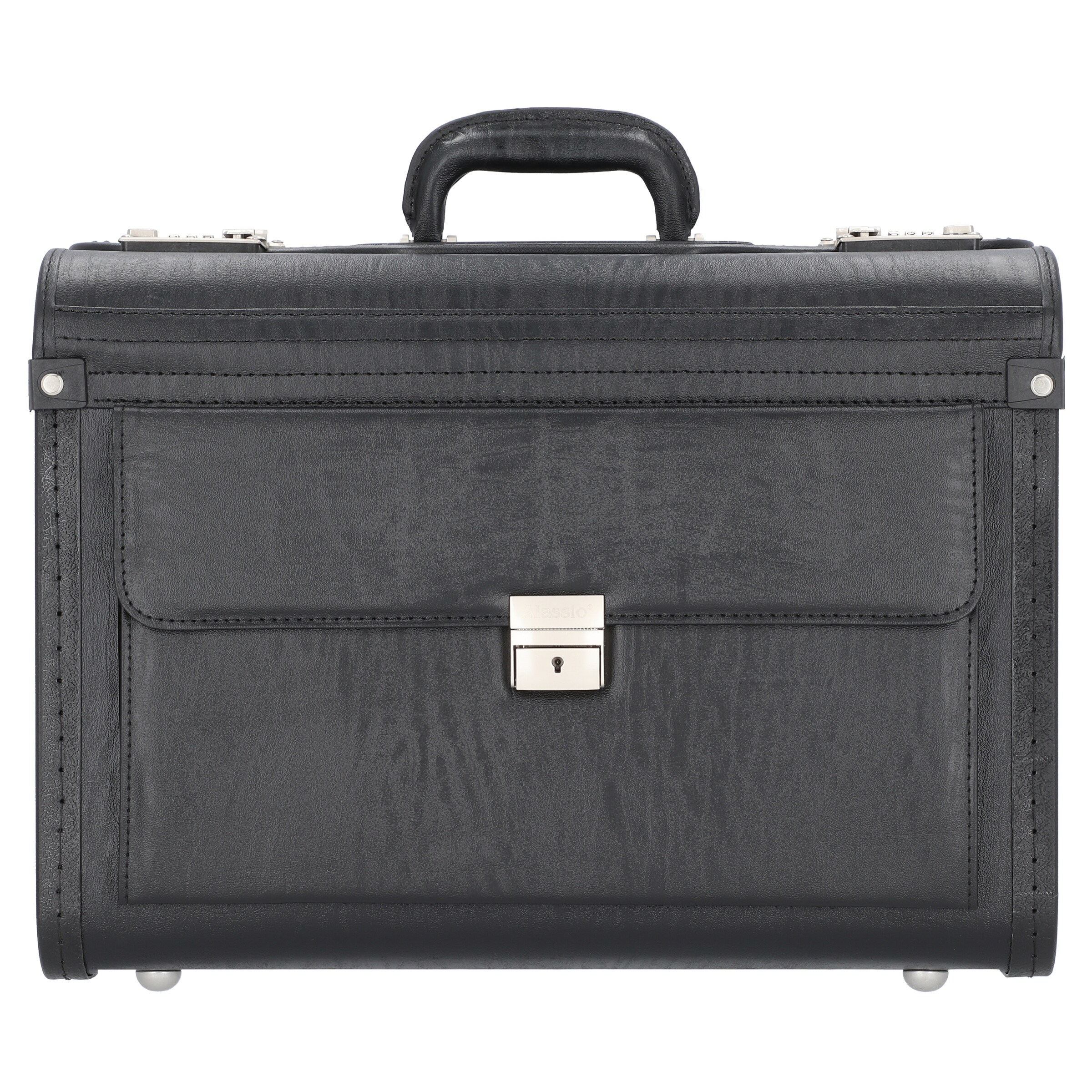 Valigetta per piloti di Alassio in nero: frontale